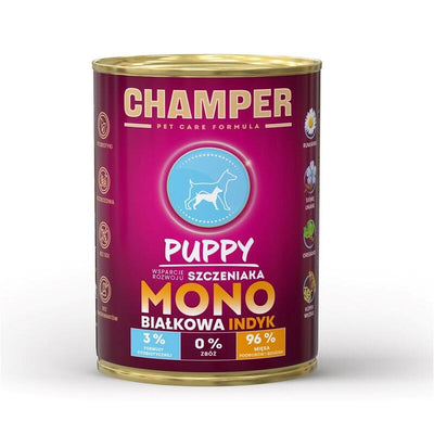 Champer Comida Húmeda Perros Puppy Turkey 400G — image 1
