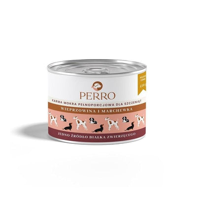 Comida Húmeda Perros Junior Pork With Carrot 410G — image 1
