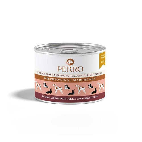 Comida Húmeda Perros Junior Pork With Carrot 410G — image 1
