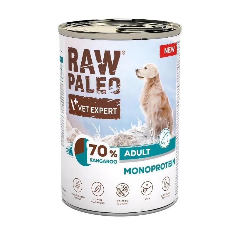 Vetexpert Comida Húmeda Perros Raw Paleo Canguro 400G