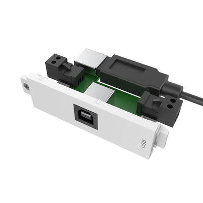 Componente Board Front Av Modular Módulo USB B (en Frente) a Plug Type a Parte Rear And Plug Square Tip — image 1