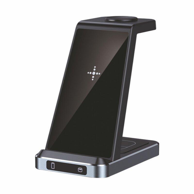 Cool Dock Base Qi Charger Wireless 3 1 Black