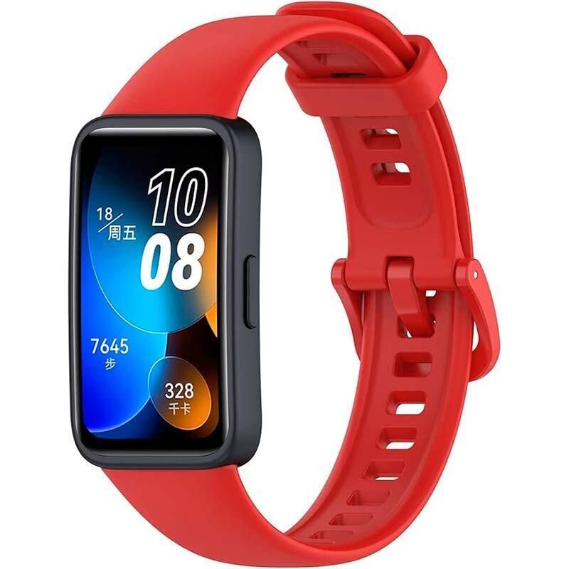 Strap Huawei Band 8 / Band 9 Silicone Red