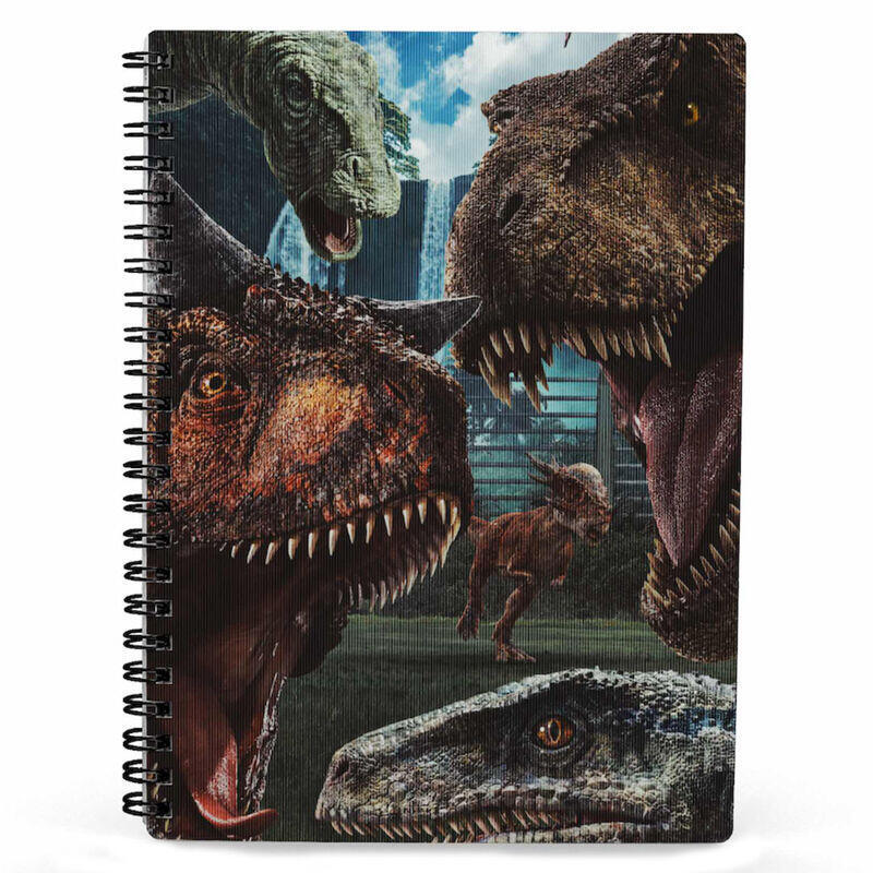 Notebook 3D Selfie Jurassic World