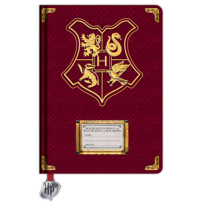 Notebook A5 Hogwarts Harry Potter