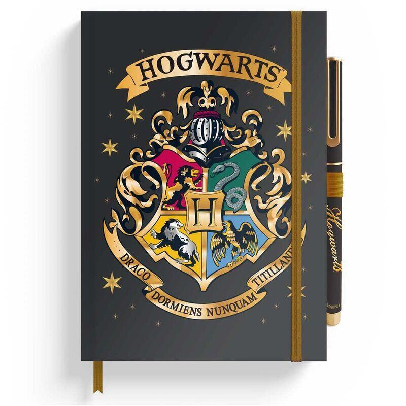 Notebook A5 Premium + Pen Hogwarts Harry Potter