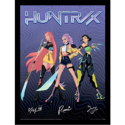 Cuadro Kpop Huntrix Signature Demon Hunters — image 1