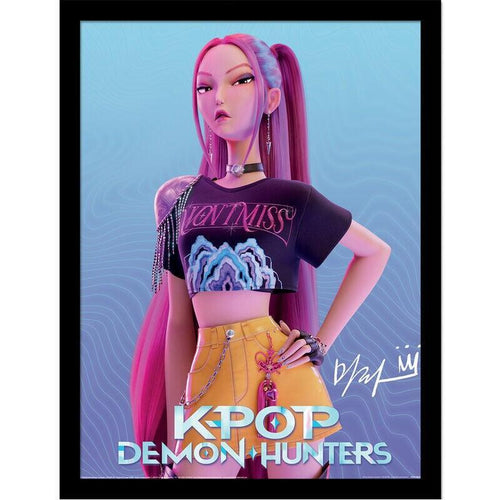 Cuadro Kpop Mira Demon Hunters — image 1