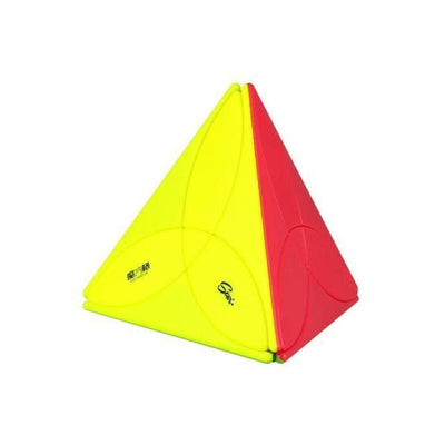 Qiyi Bucket Rubik Clover Pyraminx Stickerless — image 1
