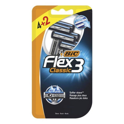 Bic Cuchilla Afeitar FLEX3 Classic 6 Units — image 1