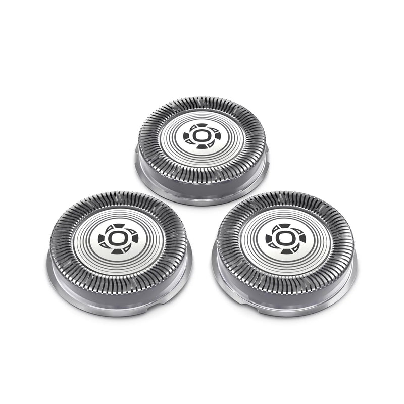 Philips Head Reemplazo Shaver Eléctrica Series 3000 And 1000 Pack 3