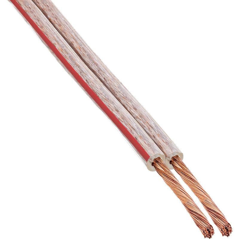Inline Cable Speaker 2X 2.5MM² Cca Transparent 100M