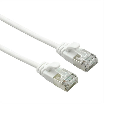 Roline U FTP Datacenter Network Cable CAT.6A (class Ea), Lsoh, Slim, White 5M — image 1
