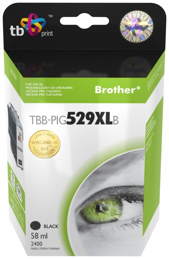 Ink Brother LC529/539 Pig TBB-PIG529XLB Bk