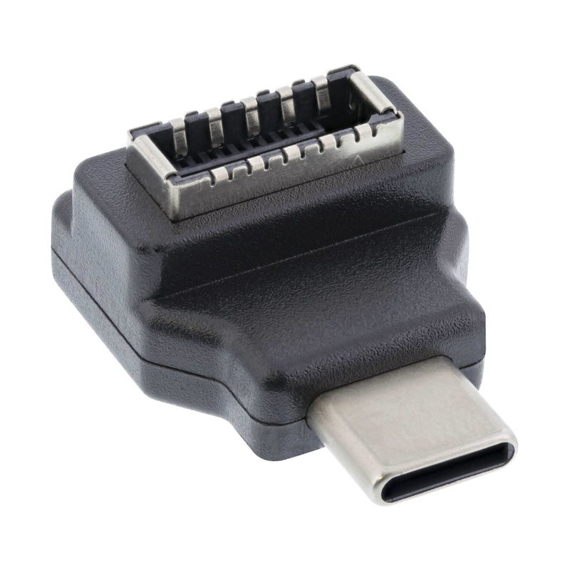 Inline® USB 3.2 Adapter, USB-C Male a Internal Usb- And Front Panel Socket