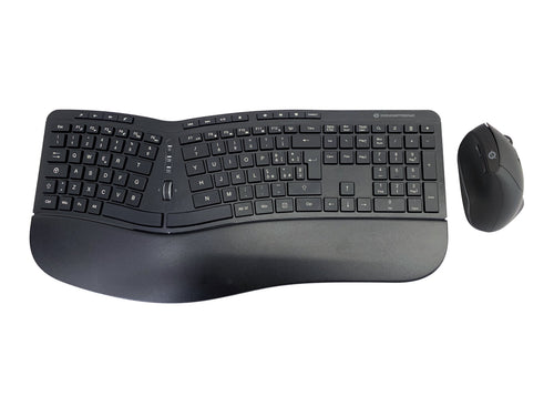 Conceptronic Keyboard Italian + Mouse ORAZIO02IT RF Wireless QWERTY Black — image 1