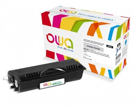 Toner Compatible Owa Brother TN-6300, TN-6600 (6000 Páginas) Black