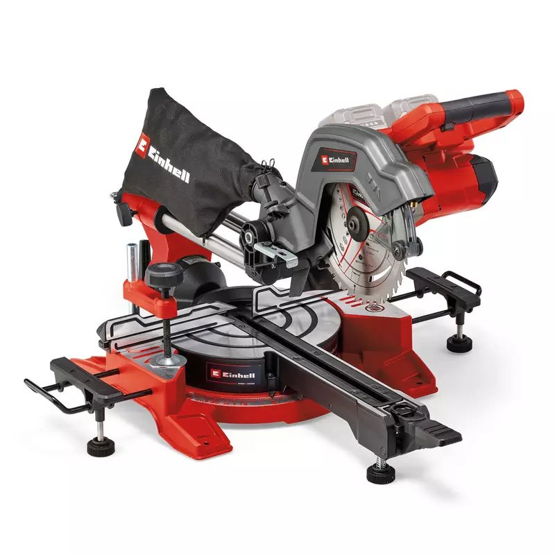 Einhell Saw Ingletadora Wireless Te-sm 36/8 L Li-solo, 36 Voltios (2 X 18V) Red Without Battery Ni Charger 430