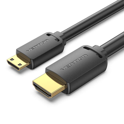 Vention HDMI Cable 4K Aghbg HDMI Male Mini HDMI Male 1.5M Black — image 1