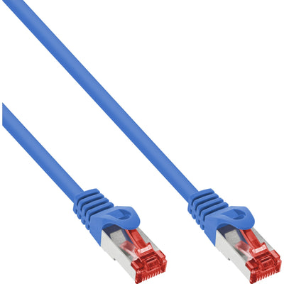Inline 70PCS. Bulk-pack ® Network Cable S/FTP Pimf CAT.6 250MHZ Pvc Cobre Blue 1M — image 1