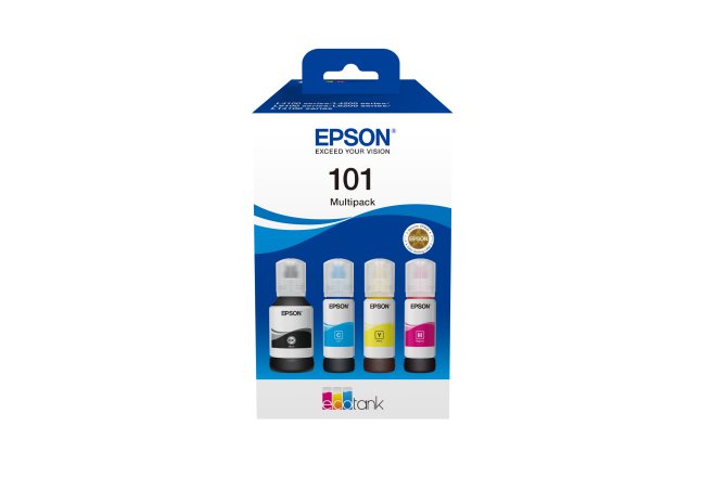 Epson C13T03V64A Ink Cartridge 4 Pieces Genuine Black Cyan Magenta Yellow