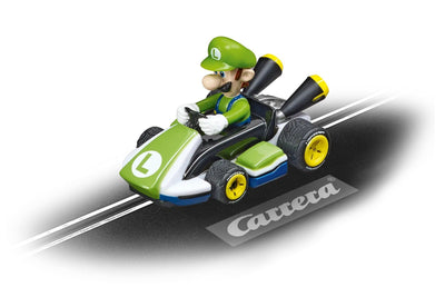 Carrera First Nintendo Mario Kart - Luigi, Car Carreras Green — image 1
