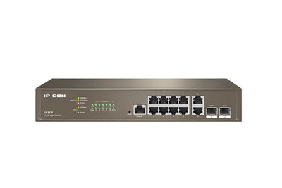 Switch 10P Tenda/Ipcom 1000 G5312F + 2XSFP — image 1
