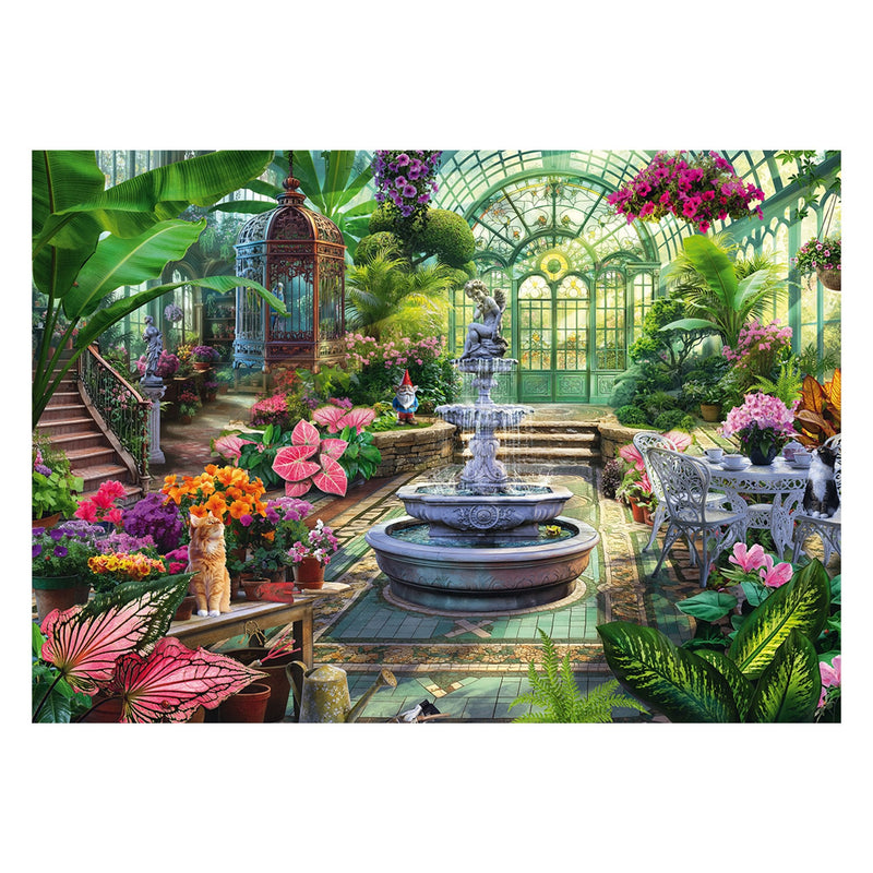 Schmidt Spiele Jeff Haynie: Greenhouse Victoriano, Puzzle 1000 Pieces 58633