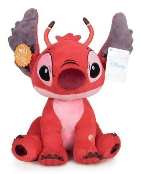 Disney Plush Toy Leroy Stitch Soft 40CM Sound