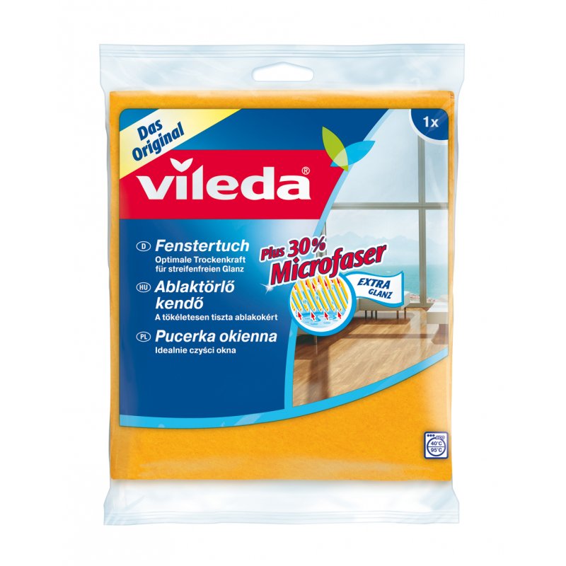 Vileda Cloth Cleaning 2689 Microfibra Orange 1 Pza