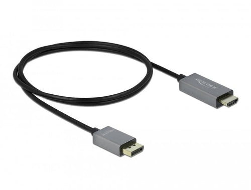 Delock Aktives DisplayPort 1.4A HDMI Cable 4K 60 HZ (hdr) 1M — image 1