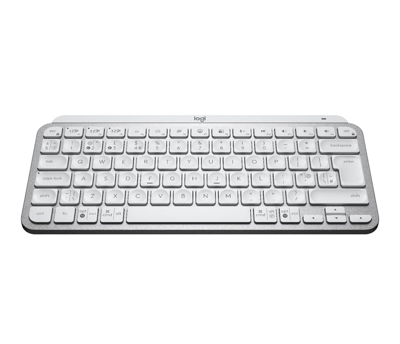 Logitech Mx Keys Mini Keyboard Retroiluminación Wireless Bluetooth QWERTY Reino Unido Grey Pálido