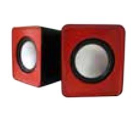Approx Speakers 2.0 Multimedia SPX1 5W Colour Red APPSPX1R