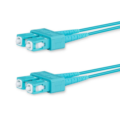 Lanview LVO231473 Cable Fibre Optic And Infiniband 1M 2X Sc Colour Aguamarina — image 1