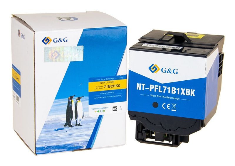 G&g Xl-toner Compatible With Lexmark 71B2HK0