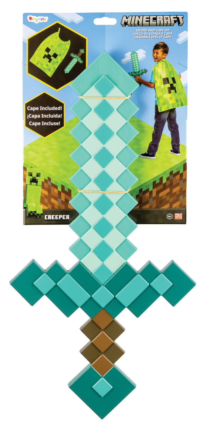 Minecraft - Set Of Espada And Capa Children