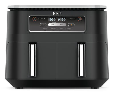Ninja Fryer Air AF200EU Fryer Double 7,6 L Independiente 2400W Caliente Black — image 1