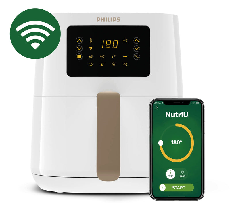 Philips Fryer 5000 Series HD9255/30 4,1 L Independiente 1400W Air Caliente White