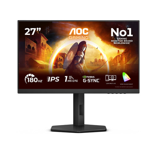 AOC Monitor 27G4X 27 Curved Gaming 1920X1080 2x HDMI Black — image 1