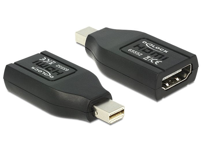 Delock Adapter Mini DisplayPort 1.1 Male HDMI Female