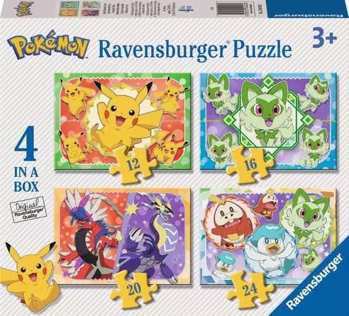Puzle Pokemon 12-16-20-24PZS