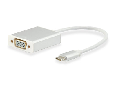 Equip Adapter USB-C a VGA M/H White 133451 — image 1