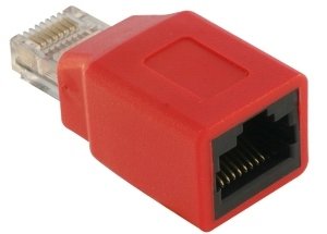 Delock RJ45 Crossover Adapter Male Female