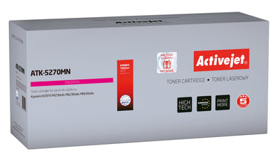 Activejet Toner ATK-5270MN (reemplazo Kyocera TK-5270M - Supreme - 6000 Páginas Magenta — image 1