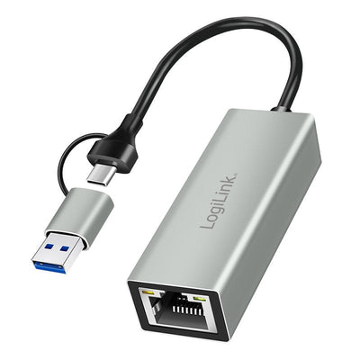 Adapter USB-C Gigabit Ethernet + USB — image 1