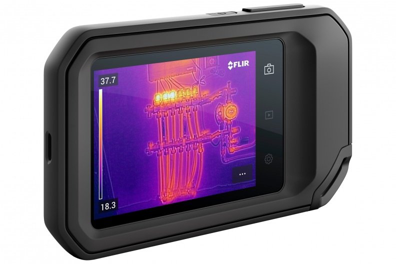 Flir Camera Thermal C-5 Black 160 X 120 Pixels Screen Incorporada