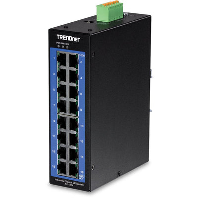 Trendnet Switch TI-G160I Gestionado Gigabit Ethernet (10/100/1000) Black — image 1