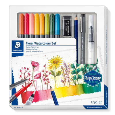 Staedtler Design Journey Set Acuarela Flores 100% Efc — image 1