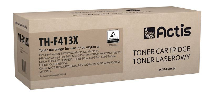 Actis Toner TH-F413X (reemplazo HP 410X CF413X - Standard - 5,000 Páginas - Magenta