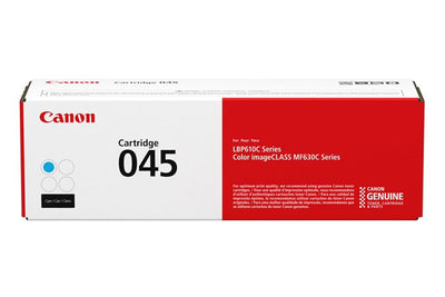 Canon Genuine Toner 045 Cyan Imageclass LBP612, LBP613, MF633, MF635, I-sensys LBP611, LBP613, MF631, MF633, M — image 1